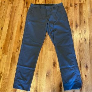 Bonobos - Men’s Gray Dress Pants - Size 32W x 34L - 100% cotton